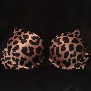 Victoria secret bombshell cheetah print bra